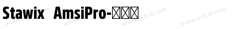 Stawix   AmsiPro字体转换